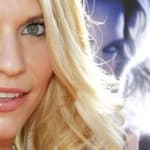 Claire Danes poses close up