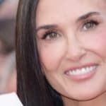 Demi Moore close up