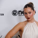 March 13, 2023, West Hollywood, California, USA: Corinne Isherwood at the 30th Annual Elton John AIDS Foundation Academy Viewing Party on Sunday March 12, 2023 at The City of West Hollywood Park in West Hollywood, California. DOUGLAS CUELLAR/PI. 13 Mar 2023 Pictured: March 13, 2023, West Hollywood, California, USA: Natasha Bure at the 30th Annual Elton John AIDS Foundation Academy Viewing Party on Sunday March 12, 2023 at The City of West Hollywood Park in West Hollywood, California. DOUGLAS CUELLAR/PI. Photo credit: ZUMAPRESS.com / MEGA TheMegaAgency.com +1 888 505 6342 (Mega Agency TagID: MEGA955741_064.jpg) [Photo via Mega Agency]