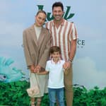 Peta Murgatroyd and Maksim Chmerkovskiy at Red Carpet Event for the global premiere of Apple Original Film LUCK in Los Angeles