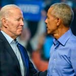 Presidents Biden And Obama Campaign In Philadelphia