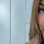 Jordyn Woods poses close up