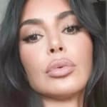 Kim Kardashian close up
