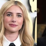 A photo collage of Emma Roberts and Kim Kardashian