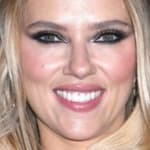 Scarlett Johansson smiles close up