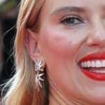Scarlett Johansson smiles close up