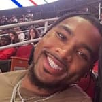 Jonathan Owens and Simone Biles take a selfie