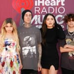 Alabama Barker and her dad Travis Barker at iHeartRadio Music Awards