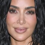 Kim Kardashian close up