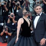 Lady Gaga and Michael Polansky attend Joker Folie a Deux red carpet in Venice Lido - 04 Sept 2024