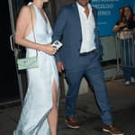 Lana Del Rey and Jeremy Dufrene leaving wedding