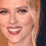 Scarlett Johansson smiles close up