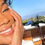 Gabrielle Union flashes smile in a selfie.