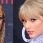 Brittany Mahomes (left) Taylor Swift (right)