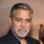 George Clooney at The Boys in the Boat Los Angeles Premiere