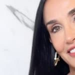 Demi Moore close up