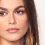 Kaia Gerber close up