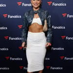 Michael Rubin?s Fanatics Super Bowl Party. 10 Feb 2024 Pictured: Hanna Cavinder. Photo credit: JPA/AFF-USA.com / MEGA TheMegaAgency.com +1 888 505 6342 (Mega Agency TagID: MEGA1095440_005.jpg) [Photo via Mega Agency]