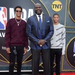 Shaquille O'Neal and sons