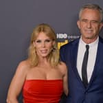 Cheryl Hines and RFK Jr. at HBO's ''Curb Your Enthusiasm'' Season 12