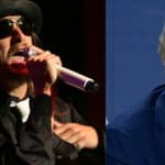 Kid Rock (left) Donald Trump (right)