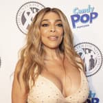 Wendy Williams wearing dress by Norma Kamali