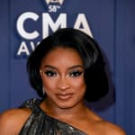 58th Annual CMA Awards at Bridgestone Arena. 20 Nov 2024 Pictured: Simone Biles. Photo credit: MBS/MEGA TheMegaAgency.com +1 888 505 6342 (Mega Agency TagID: MEGA1232120_006.jpg) [Photo via Mega Agency]