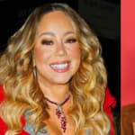 A photo collage of Mariah Carey and Anderson .Paak