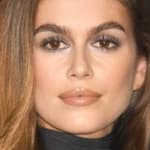 Kaia Gerber close up