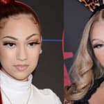 A photo collage of Bhad Bhabie and Alabama Barker