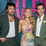 Brandon Sklenar, Blake Lively, and Ryan Reynolds