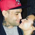 Guilherme Vasconcelo and Demi Lovato at Disney