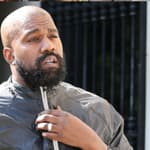 Kanye West close up image