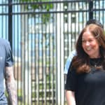 Pete Davidson and his mom Amy