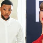 Saquon Barkley and Taylor Swift