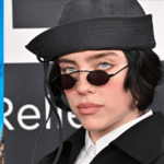 Side by side of Billie Eilish and Beyoncé.