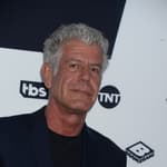 Anthony Bourdain at 2017 Turner Upfront in New York