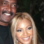 Beyonce and her dad Mathew Knowles