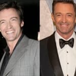 Deborra-Lee Furness and Hugh Jackman (left) Sutton Foster and Hugh Jakcman (right)