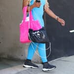 Phaedra Parks leaving a "DWTS" rehearsal.