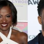 Viola Davis (left) Chadwick Boseman (right)