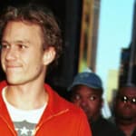 Heath Ledger seen leaving the Ed Sullivan theatre