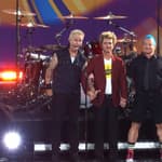 Green Day performs at ABC's Good Morning America Concert series in Central Park.