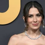 HILARIA BALDWIN attends the SNL 50