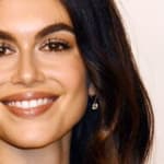 Kaia Gerber close up
