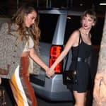 Justin Baldoni, Blake Lively, Taylor Swift photo collage