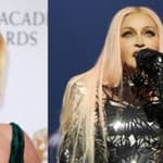 Lady Gaga (left) Madonna (right)