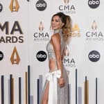 Lindsay Hubbard shines on the red carpet at the CMAs.