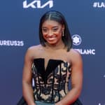Simone Biles at Laureus Awards 2025: Red Carpet
