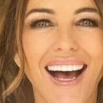 Elizabeth Hurley smiling